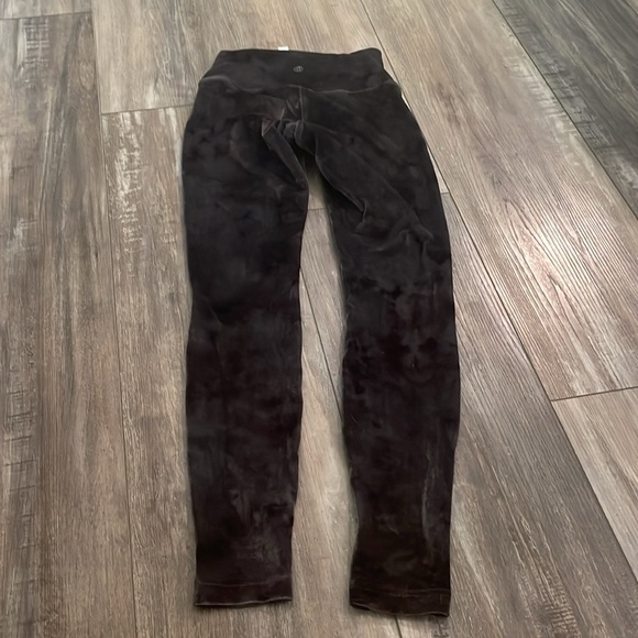 Lululemon Wunder Lounge High-Rise Tight Velvet Leggings size 4 - Picture 8 of 8